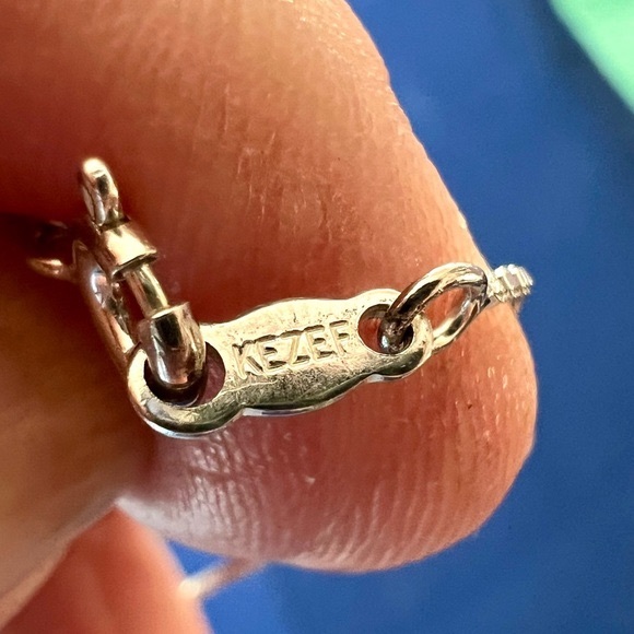 Baltic Amber Pendant Necklace Open Backed Teardrop 18” Chain .925 Silver EUC - Picture 12 of 12